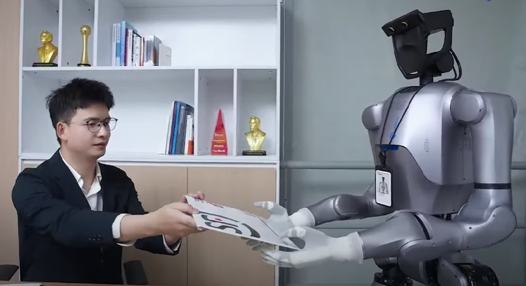 Dobot Robotics' Dobot Atom humanoid robot.