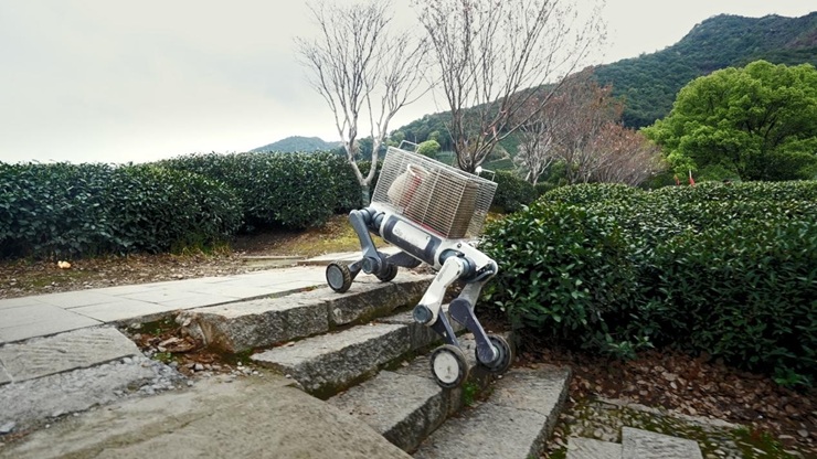 DEEP Robotics’ Robot Dog Joins JD Logistics as “Cyber Tea Farmer”