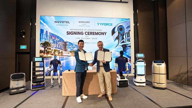 YYForce and Novotel/Mercure representatives at the Memorandum of Understanding signing ceremony.